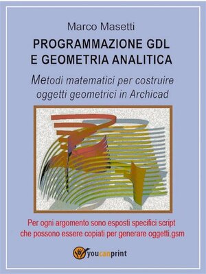 cover image of Programmazione GDL e geometria analitica